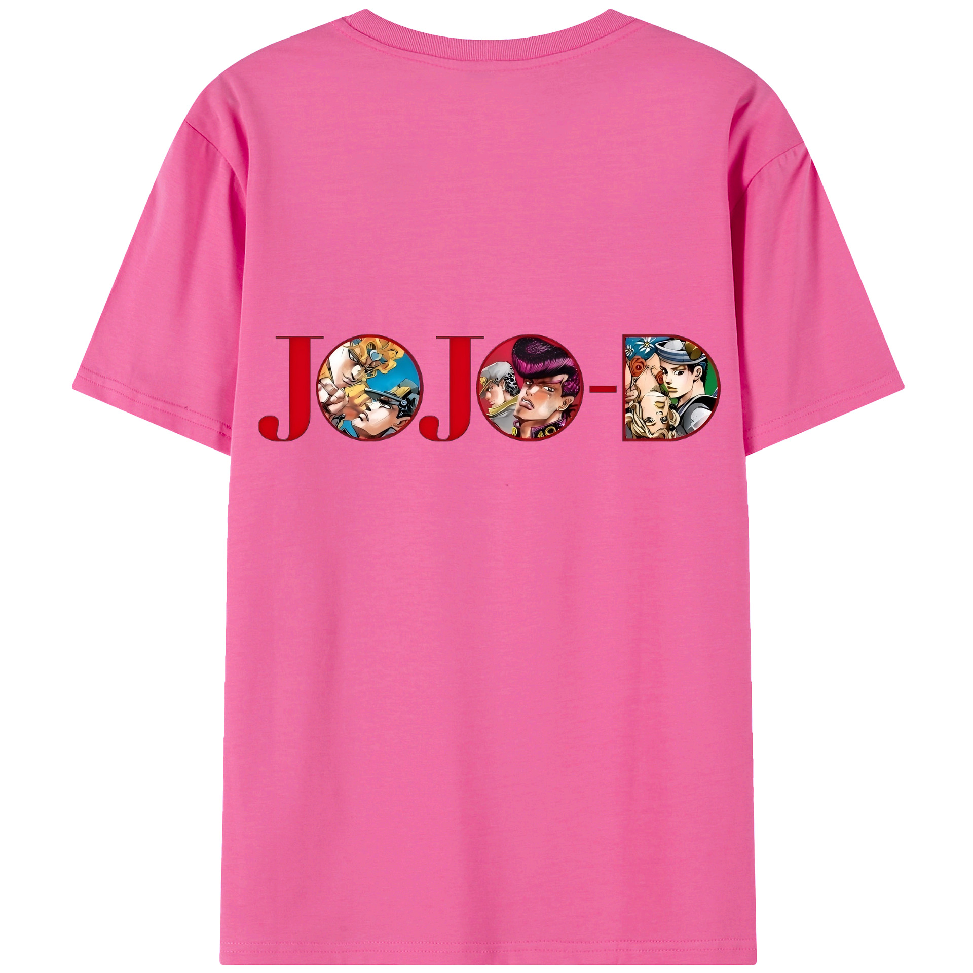 （画像用） ジョジョの奇妙な冒険 JoJo's Bizarre Adventure レディース半袖Tシャツ(バックプリント)